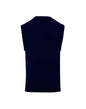 PULL SANS MANCHES COL V POUR HOMME