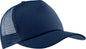 CASQUETTE TRUCKER EN MAILLE - 5 PANNEAUX