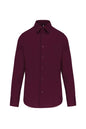 CHEMISE À MANCHES LONGUES EN COTON/ÉLASTHANNE