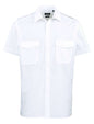 CHEMISE PILOTE À MANCHES COURTES POUR HOMME