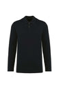 POLO À MANCHES LONGUES EN SUPIMA® POUR HOMME