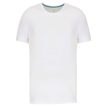 T-SHIRT DE SPORT COL ROND RECYCLÉ POUR HOMME
