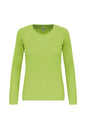 T-SHIRT DE SPORT À MANCHES LONGUES POUR FEMME