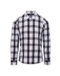 'GINMILL' CHECK - WOMEN'S LONG SLEEVE COTTON SHIRT