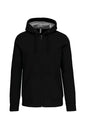 SWEAT-SHIRT À CAPUCHE AVEC FERMETURE ÉCLAIR COMPLÈTE
