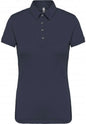 POLO EN JERSEY À MANCHES COURTES POUR FEMME