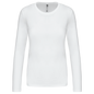 T-SHIRT À MANCHES LONGUES ET COL RAS DU COU POUR FEMME