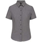 CHEMISE OXFORD À MANCHES COURTES POUR FEMME