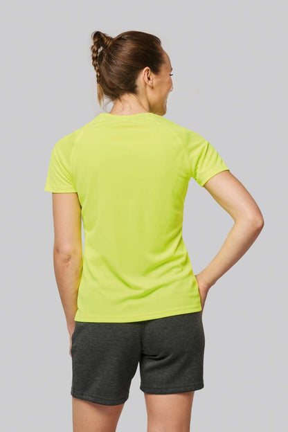 T-SHIRT DE SPORT COL ROND RECYCLÉ POUR FEMME