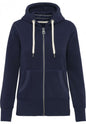 SWEAT-SHIRT À CAPUCHE ZIPPÉ VINTAGE POUR FEMME