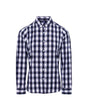 CARREAUX « MULLIGAN » - CHEMISE EN COTON À MANCHES LONGUES POUR FEMME
