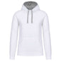 SWEAT-SHIRT À CAPUCHE CONTRASTÉ POUR HOMME