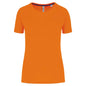 T-SHIRT DE SPORT COL ROND RECYCLÉ POUR FEMME