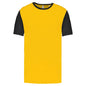 T-SHIRT BICOLORE À MANCHES COURTES POUR ADULTES