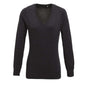PULL EN MAILLE À COL EN V POUR FEMME