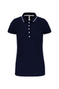 POLO EN MAILLE PIQUÉE À MANCHES COURTES POUR FEMME