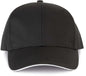 CASQUETTE 6 PANNEAUX CERTIFIÉE OEKOTEX AVEC VISIÈRE SANDWICH