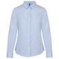 CHEMISE EN POPELINE DE COTON À MANCHES LONGUES POUR FEMME