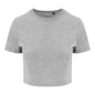 T-shirt court en mélange de trois pour femme