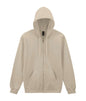 SWEAT-SHIRT À CAPUCHE EN POLAIRE MOYENNE SOFTSTYLE® POUR ADULTE AVEC FERMETURE ÉCLAIR COMPLÈTE