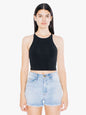 WOMEN'S COTTON SPANDEX CROP TANK