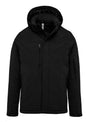 PARKA HOMME À CAPUCHE DOUBLÉE EN SOFTSHELL