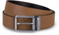 CEINTURE EN CUIR À BORD BRUT - 35 MM