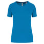 T-SHIRT DE SPORT COL ROND RECYCLÉ POUR FEMME