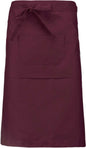 Lange Schürze aus Polycotton
