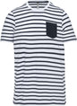 T-SHIRT MARIN À MANCHES COURTES ET POCHE POUR ENFANT