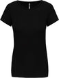 T-SHIRT À MANCHES COURTES ET COL RAS DU COU POUR FEMME