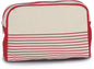 Kosmetiktasche aus Baumwollcanvas – Seesack-Stil