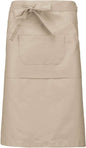 Lange Schürze aus Polycotton