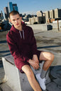 SHORT DE SPORT UNISEXE MOCK TWIST