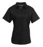 BLOUSE OXFORD SIGNATURE À MANCHES COURTES POUR FEMME