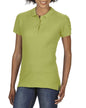 POLO DOUBLE PIQUÉ EN COTON PREMIUM® POUR FEMME