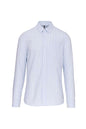 CHEMISE À MANCHES LONGUES EN COTON OXFORD LAVÉ
