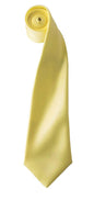 CRAVATE EN SATIN « COLLECTION COULEURS »