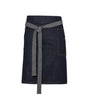 TABLIER DE TAILLE EN DENIM ASPECT CIRÉ « DIVISION »