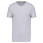 T-SHIRT HOMME À MANCHES COURTES ET COL EN V