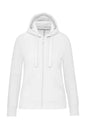 SWEAT-SHIRT À CAPUCHE AVEC FERMETURE ÉCLAIR POUR FEMME