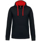 SWEAT-SHIRT À CAPUCHE CONTRASTÉ POUR HOMME