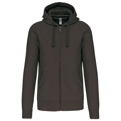 SWEAT-SHIRT À CAPUCHE AVEC FERMETURE ÉCLAIR POUR HOMME