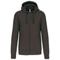SWEAT-SHIRT À CAPUCHE AVEC FERMETURE ÉCLAIR POUR HOMME