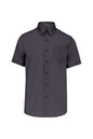 CHEMISE HOMME À MANCHES COURTES SANS REPASSAGE