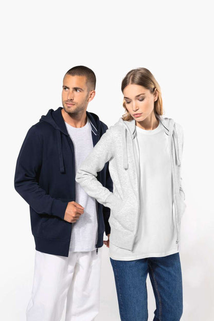 SWEAT-SHIRT À CAPUCHE AVEC FERMETURE ÉCLAIR POUR FEMME