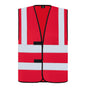 SAFETY / FUNCTIONAL VEST "HANNOVER" - FOUR REFLECTIVE STRIPES