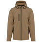 VESTE SOFTSHELL UNISEXE 3 COUCHES À CAPUCHE AVEC MANCHES AMOVIBLES