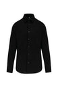 CHEMISE À MANCHES LONGUES EN COTON/ÉLASTHANNE