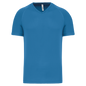 T-SHIRT DE SPORT À MANCHES COURTES ET COL EN V POUR HOMME
